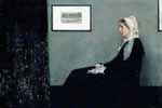Уистлер, Композиция в сером и черном : Портрет матери художника (380*330)