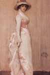 Уистлер, Ноктюрн в розовом и сером : Портрет леди Meux (380*795)