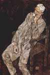 Эгон Шиле, Портрет Йоханна Хармса (380*490)
