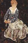 Эгон Шиле, Портрет жены художника (380*497)