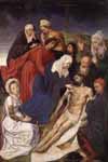 Хуго ван дер Гус, Оплакивание Христа ("Венский алтарь", правая створка) (380*560)