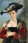Рубенс, Портрет Сюзанны Фоурмен (Соломенная шляпка)  (380*545)