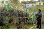 Ренуар, Клод Моне рисует сад (380*308)
