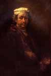 Рембрандт, Автопортрет (Портрет художника с мольбертом) (380*494)