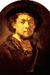 Рембрандт, Автопортрет с отрастающей бородкой (380*509)
