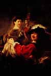 Рембрандт, Автопортрет с Саскией (380*477)