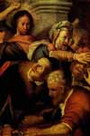 Рембрандт, Христос, изгоняющий торговцев из храма (380*519)