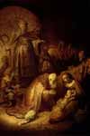 Рембрандт, Поклонение волхвов (380*442)