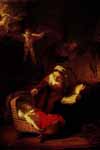 Рембрандт, Святое семейство (380*511)