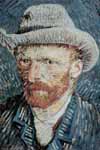 Ван Гог, Автопортрет в серой шляпе (380*501)
