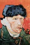 Ван Гог, Автопортрет с отрезанным ухом и трубкой (380*528)