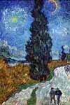 Ван Гог, Дорога с кипарисом и со звездой (380*483)
