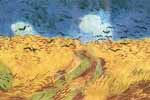 Ван  Гог, Вороны над полем пшеницы (380*181)