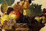 Караваджо, Корзина с фруктами (фрагмент) (380*317)