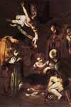 Караваджо, Младенец Иисус со Святым Франциском и Святым Лоуренсом (380*521)