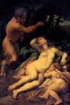 Корреджо, Венера и Амур, обнаруженные Сатиром (Юпитер и Антиопа) (380*583)