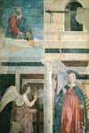 Пьеро делла Франческа, История Креста Животворящего (Благовещение) (380*645)