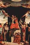Лотто, Мадонна с Младенцем и святыми (Мадонна под балдахином) (380*453)
