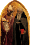 Мазаччо, Триптих из Сан Джовенале (правая створка) (380*745)