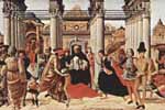 Эрколе де Роберти, Четыре чуда святого Винсента Феррериуса (фрагмент) (380*209)