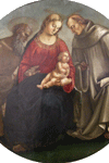 Синьорелли, Мадонна с младенцем и святыми (380*380)