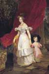 Брюллов, Портрет великой княгини Елены Павловны с дочерью Марией (380*541)
