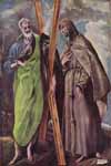 Эль Греко, Апостолы Андрей и Франциск (380*579)