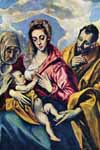 Эль Греко, Святое Семейство со Святой Анной (380*463)